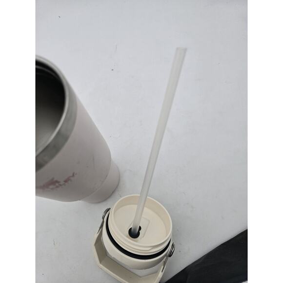 Stanley IceFlow Flip Straw Tumbler with Handle 30 oz Twist On Lid Pink SEE DESCR - Picture 7 of 7